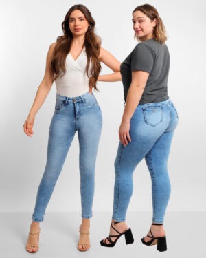 Camaro Light Blue Grabillado Skinny