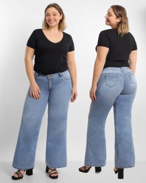 Mercedes Light Blue Palazzo